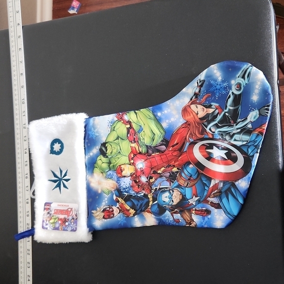 Marvel Avengers Christmas Stocking Nwt Holiday Stocking NEW - Picture 1 of 5